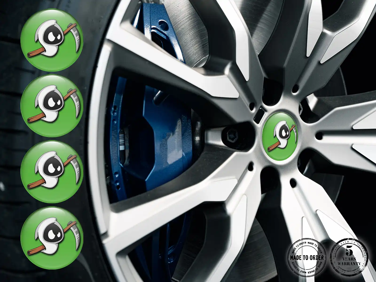 Wheel Decal Style Pro Racing Nebula Momentum Wave
